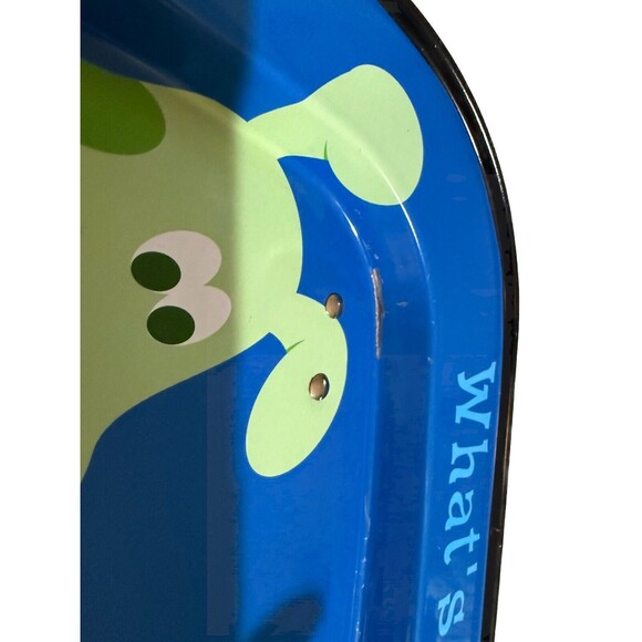 Blues Clues Metal TV 2006 Tray Kidz Trays Cartoon Lap Table Folding Legs - Picture 4 of 8